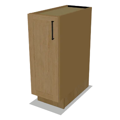 B12FH cabinet in Shaker Caramel