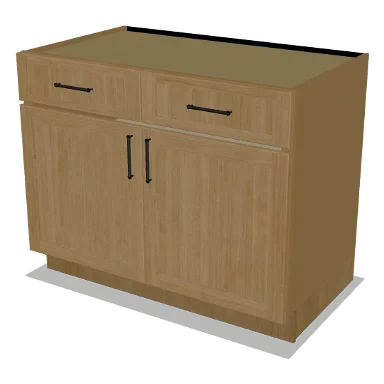 B42 cabinet in Shaker Caramel