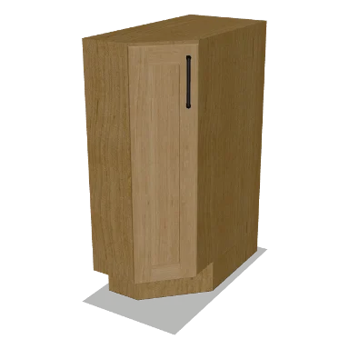 BAE12R cabinet in Shaker Caramel