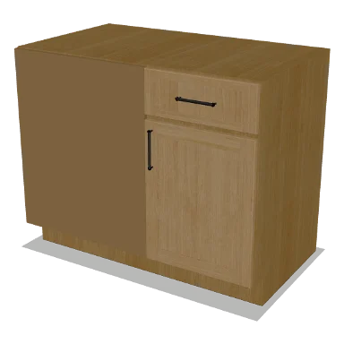 BBC45/48-42 cabinet in Shaker Caramel