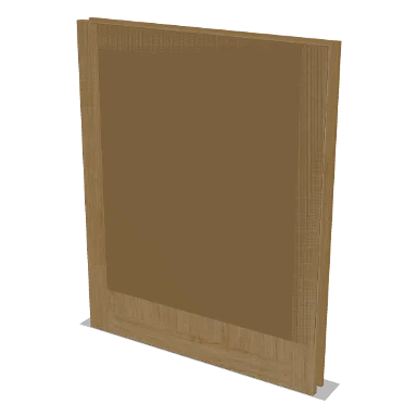 BEDP cabinet in Shaker Caramel