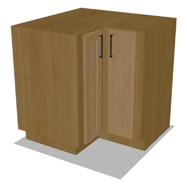 BER33 cabinet in Shaker Caramel