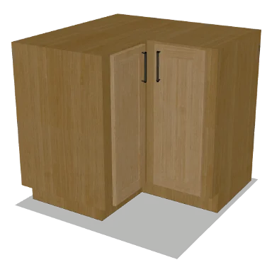 BER36 cabinet in Shaker Caramel