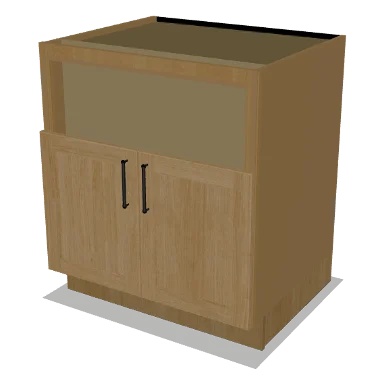 FSB30 cabinet in Shaker Caramel