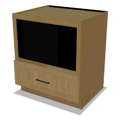 MB30 cabinet in Shaker Caramel
