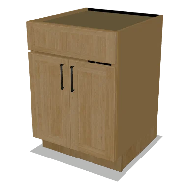 SB24 cabinet in Shaker Caramel
