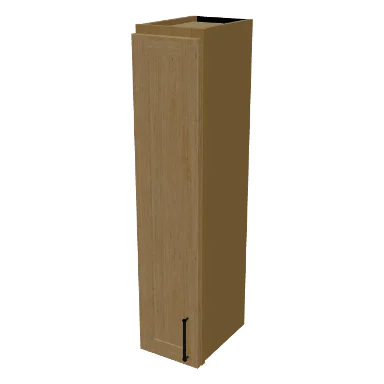 W0942 cabinet in Shaker Caramel