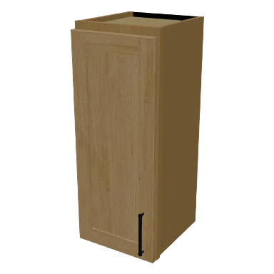 W1230 cabinet in Shaker Caramel
