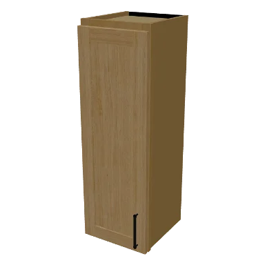 W1236 cabinet in Shaker Caramel