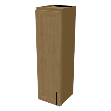 W1242 cabinet in Shaker Caramel