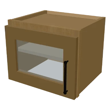 W1512GD cabinet in Shaker Caramel