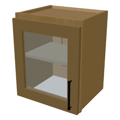 W1518GD cabinet in Shaker Caramel