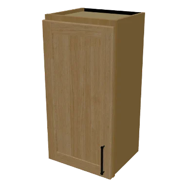 W1530 cabinet in Shaker Caramel
