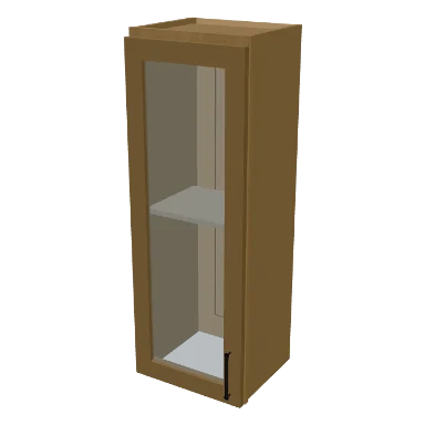 W1542GD cabinet in Shaker Caramel