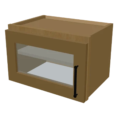W1812GD cabinet in Shaker Caramel