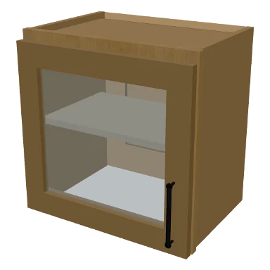 W1818GD cabinet in Shaker Caramel