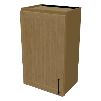 W1830 cabinet in Shaker Caramel