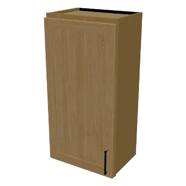 W1836 cabinet in Shaker Caramel