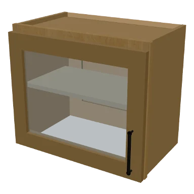 W2118GD cabinet in Shaker Caramel
