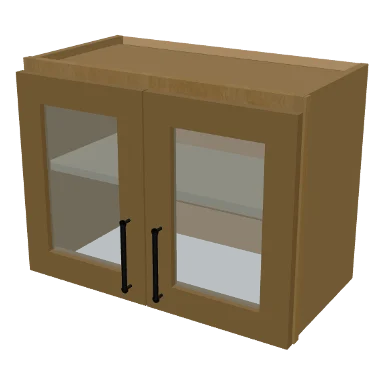 W2418GD cabinet in Shaker Caramel