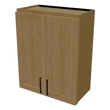 W2430 cabinet in Shaker Caramel