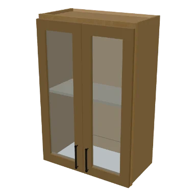 W2436GD cabinet in Shaker Caramel