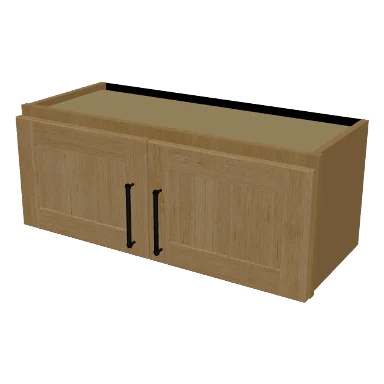 W3012 cabinet in Shaker Caramel