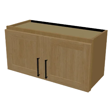 W3015 cabinet in Shaker Caramel