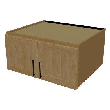 W301524 cabinet in Shaker Caramel