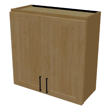 W3030 cabinet in Shaker Caramel