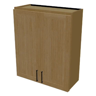 W3036 cabinet in Shaker Caramel
