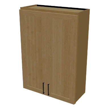 W3042 cabinet in Shaker Caramel