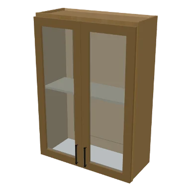 W3042GD cabinet in Shaker Caramel