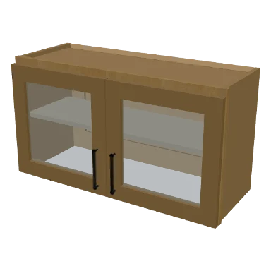 W3318GD cabinet in Shaker Caramel
