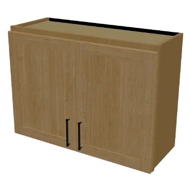 W3324 cabinet in Shaker Caramel
