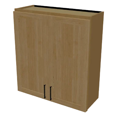 W3336 cabinet in Shaker Caramel