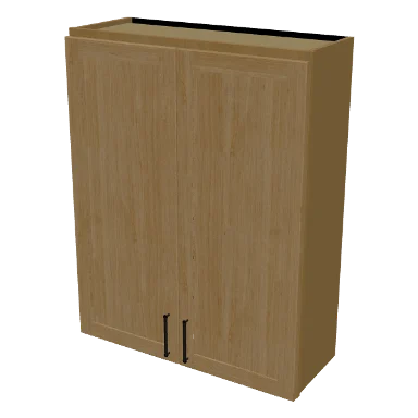 W3342 cabinet in Shaker Caramel