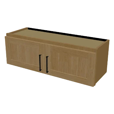 W3612 cabinet in Shaker Caramel