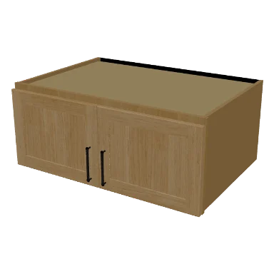 W361524 cabinet in Shaker Caramel