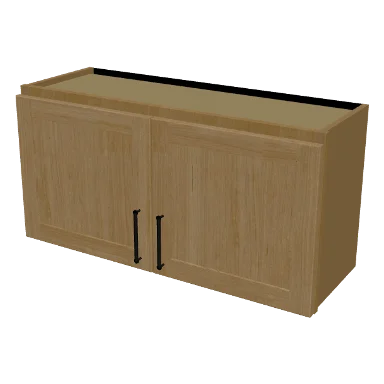 W3618 cabinet in Shaker Caramel