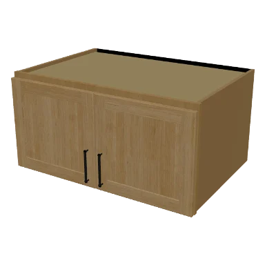 W361824 cabinet in Shaker Caramel