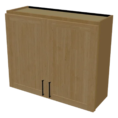 W3630 cabinet in Shaker Caramel
