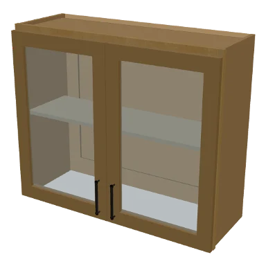 W3630GD cabinet in Shaker Caramel