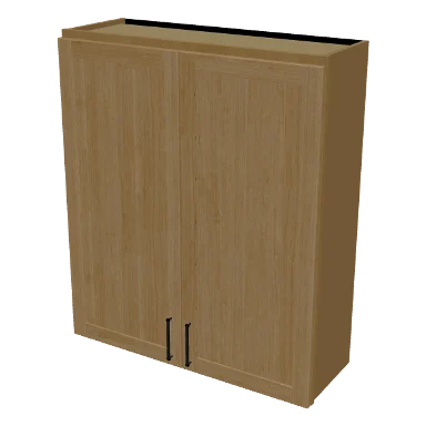 W3642 cabinet in Shaker Caramel