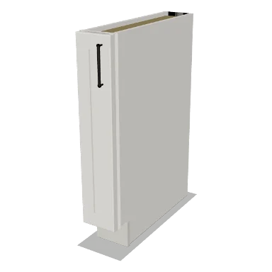 B06SR cabinet in Shaker Bright White