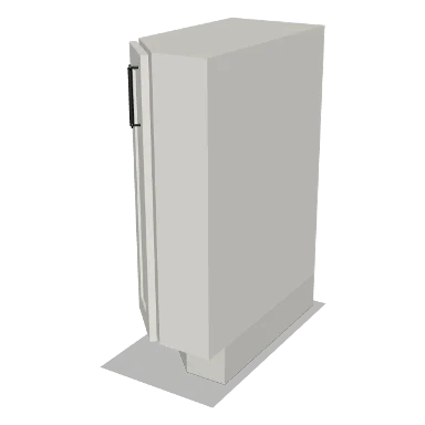 BAE12L cabinet in Shaker Bright White