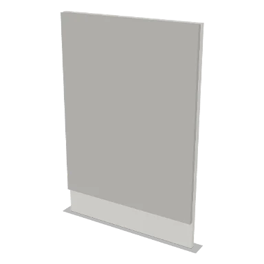 BSV cabinet in Shaker Bright White