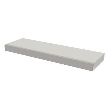 FLS36-N cabinet in Shaker Bright White
