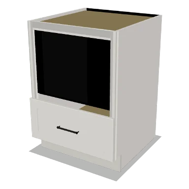 MB24 cabinet in Shaker Bright White