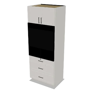 OC339024 cabinet in Shaker Bright White
